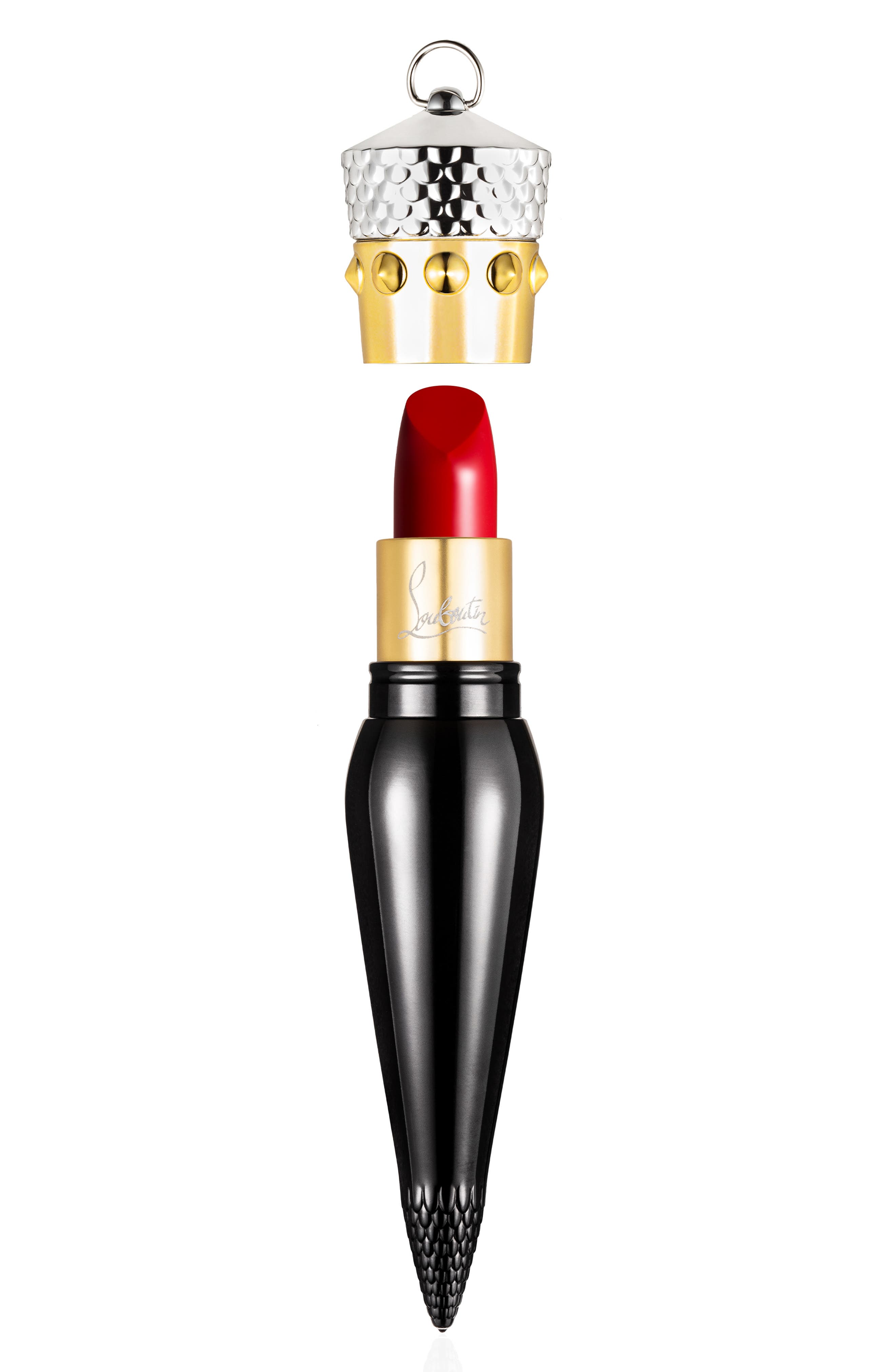 Christian Louboutin Rouge Louboutin Silky Satin Lip Colour in Rouge Louboutin 001 at Nordstrom