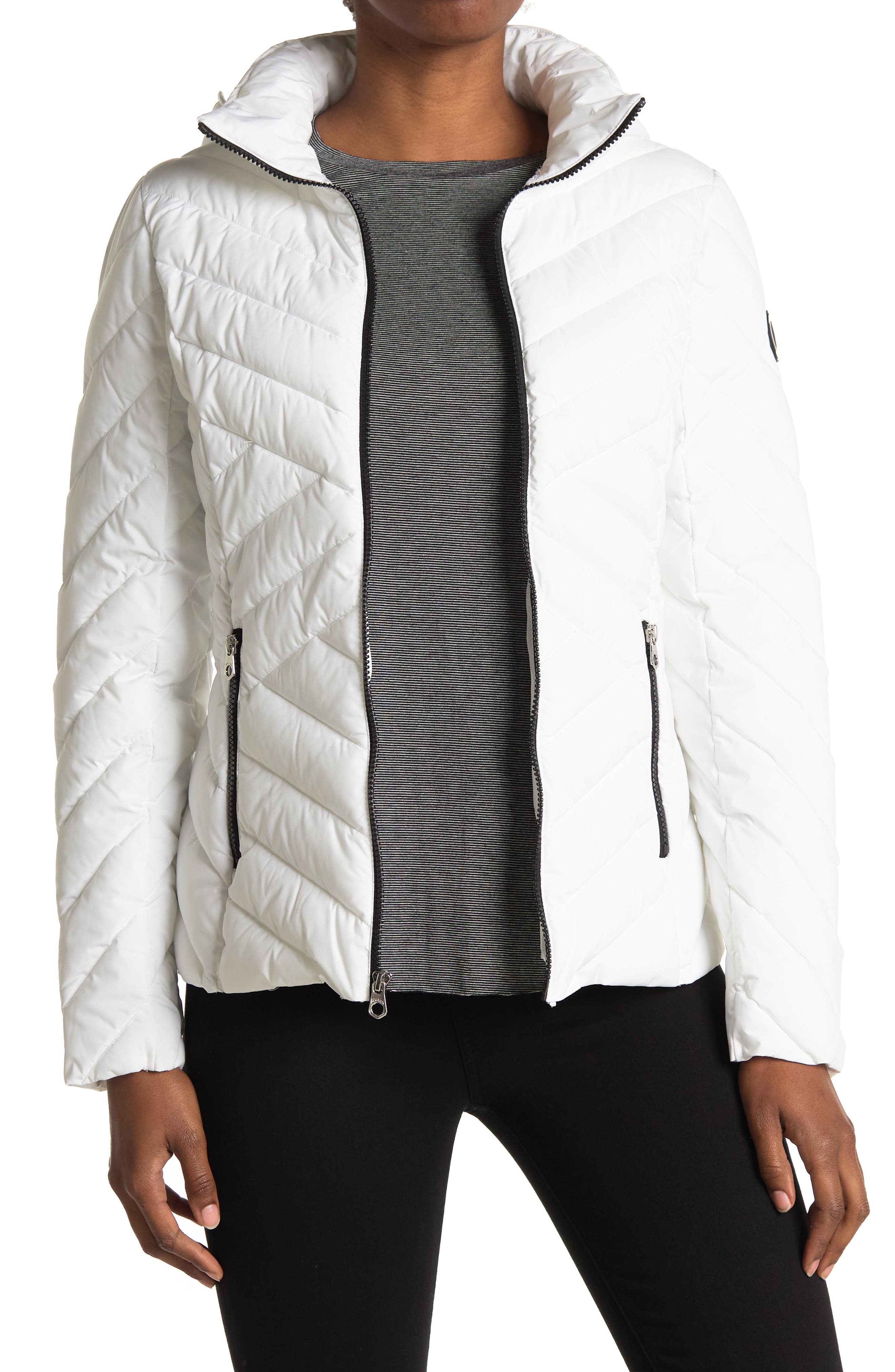nautica packable quilted jacket