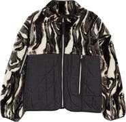 UGG® Marlene Quilted Fleece Jacket | Nordstrom
