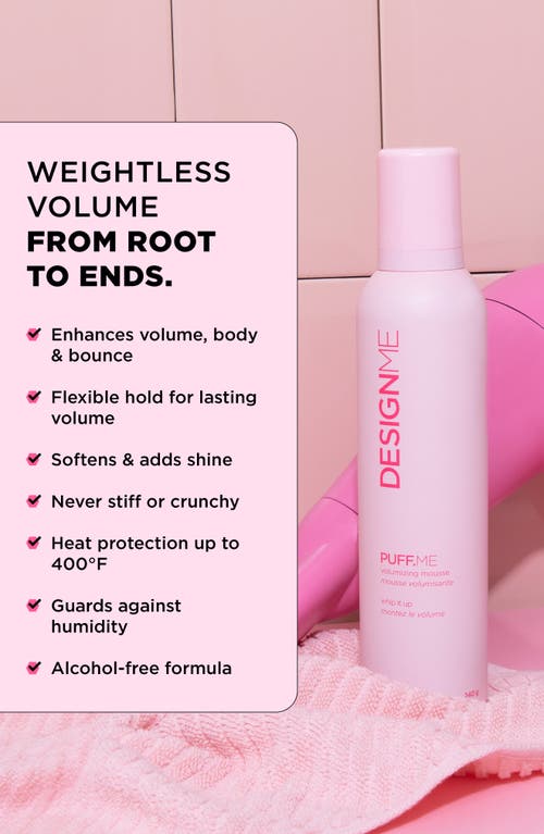 Design.me Designme Puff.me Volumizing Mousse In No Color