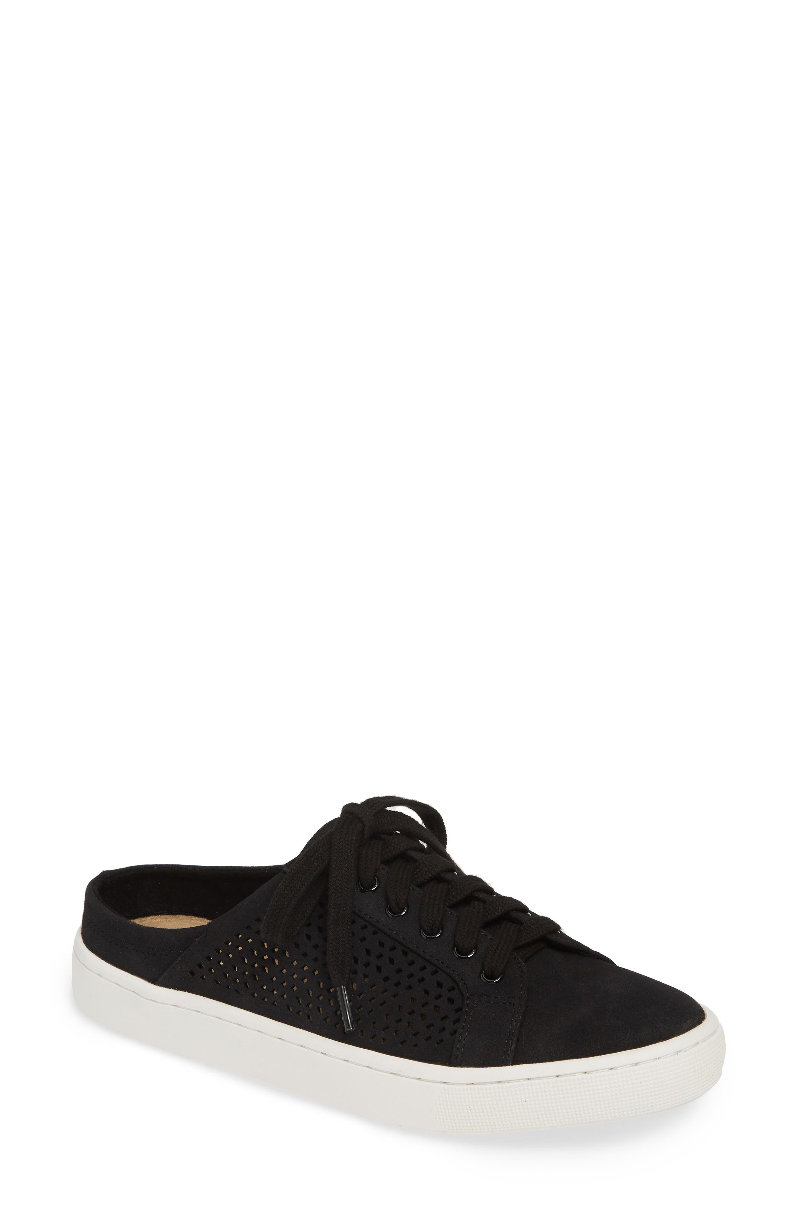 Bella Vita Star Open Back Sneaker, Black