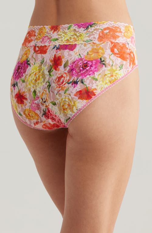 Shop Hanky Panky Print Signature Lace French Briefs In Bring Me Flowers