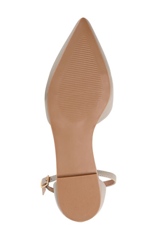 Journee Collection Reba Flat In Grey