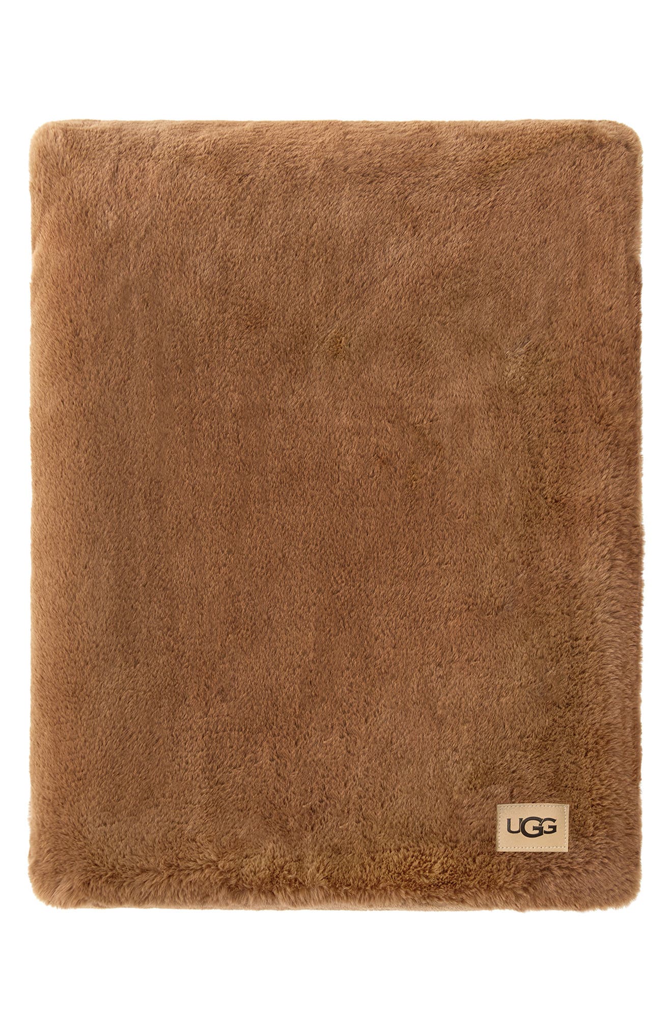 tan ugg blanket