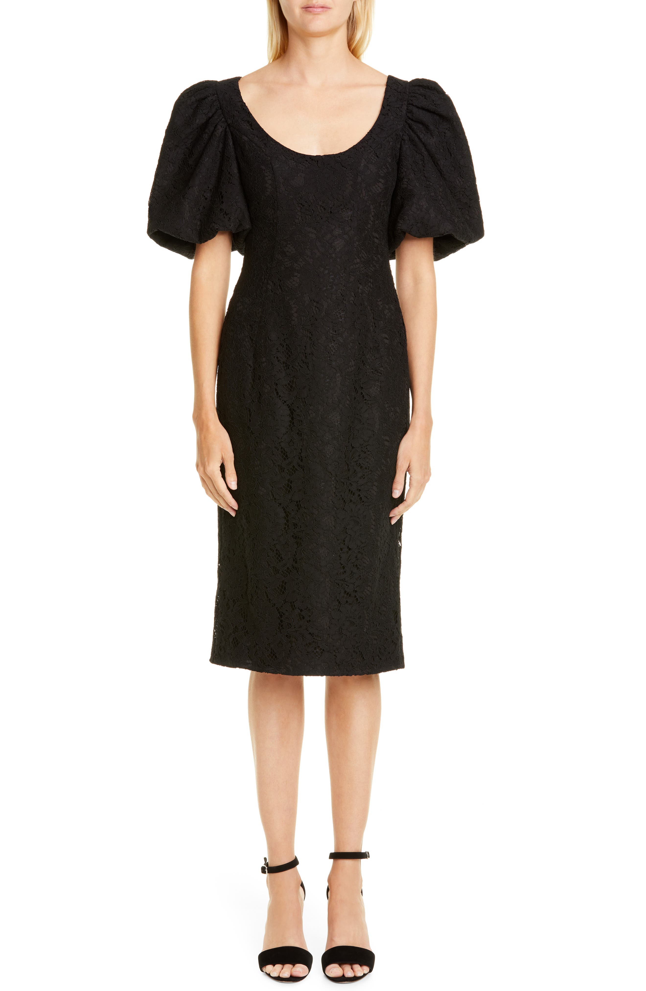 Zac Zac Posen Terry Cocktail Sheath Dress, Black