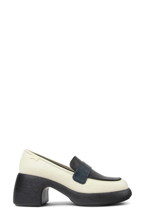 Shop Camper Thelma Colorblock Platform Loafer In Black Multi