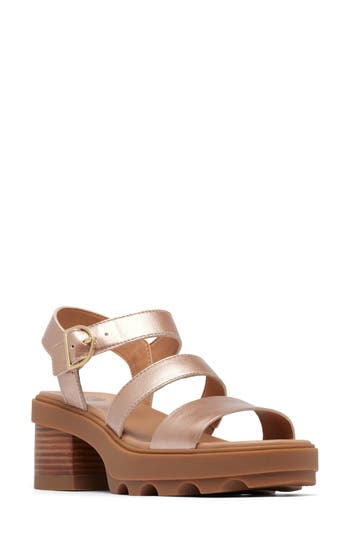 SOREL SOREL JOANIE ANKLE STRAP PLATFORM SANDAL 