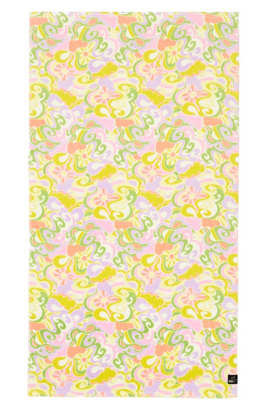 Shop Slowtide Psychedelic Sunshine Beach Towel In Multi