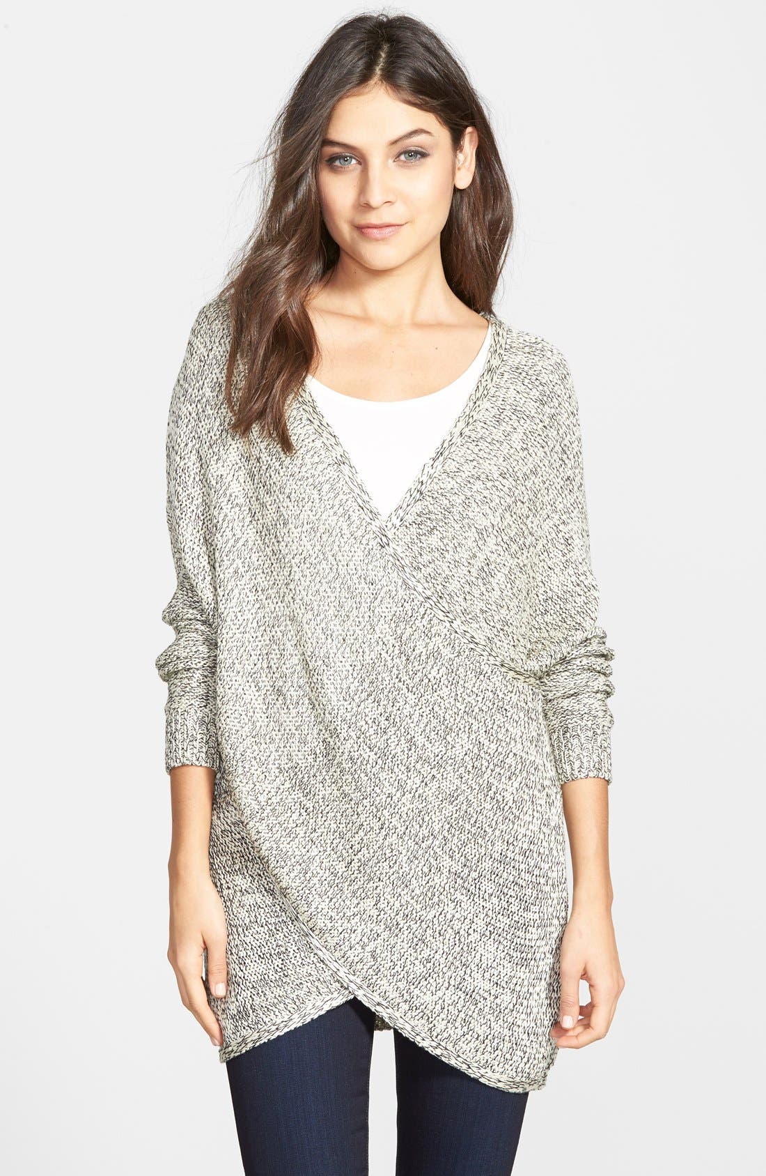 RD Style Wrap Front Sweater Nordstrom