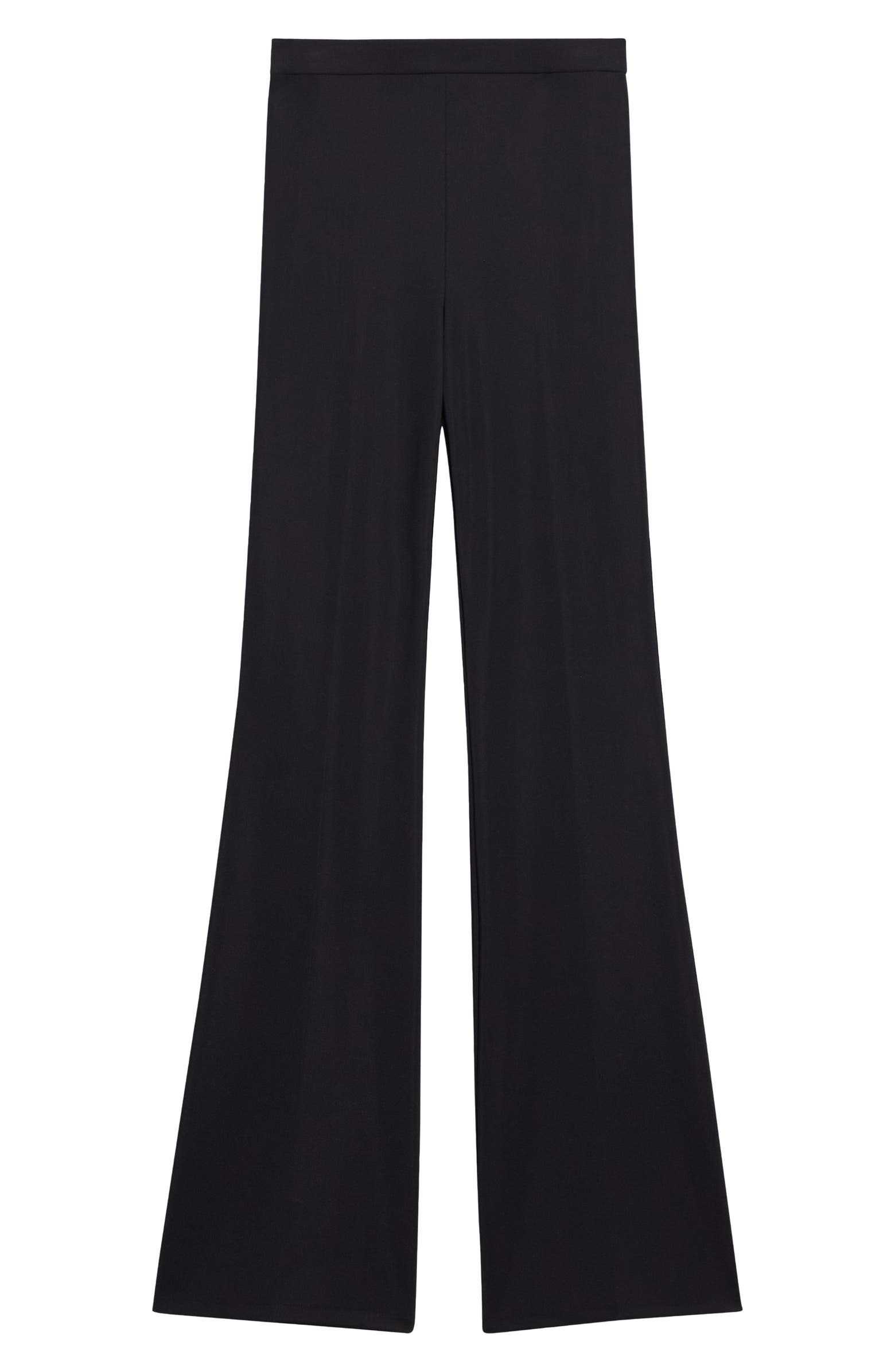 Theory Precision High Waist Flare Ponte Pants | Nordstrom