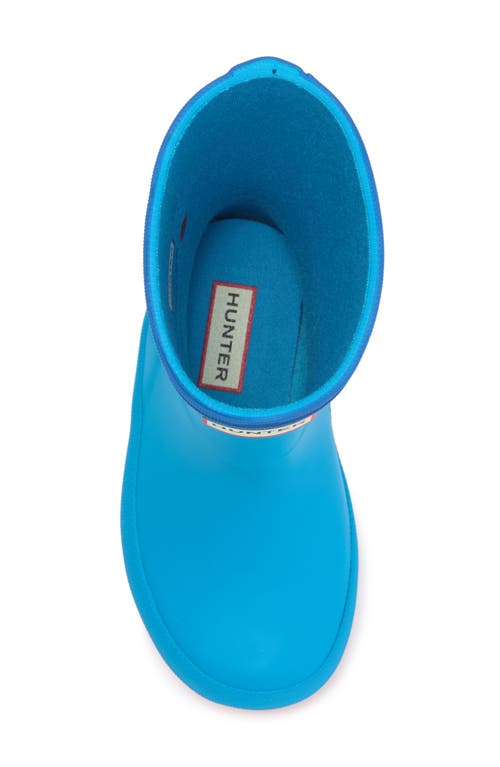 Hunter Kids' First Classic Rain Boot In Vivd Blue/imperial Blue
