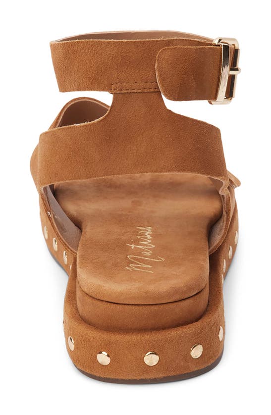 Shop Matisse Platform Sandal In Fawn Suede