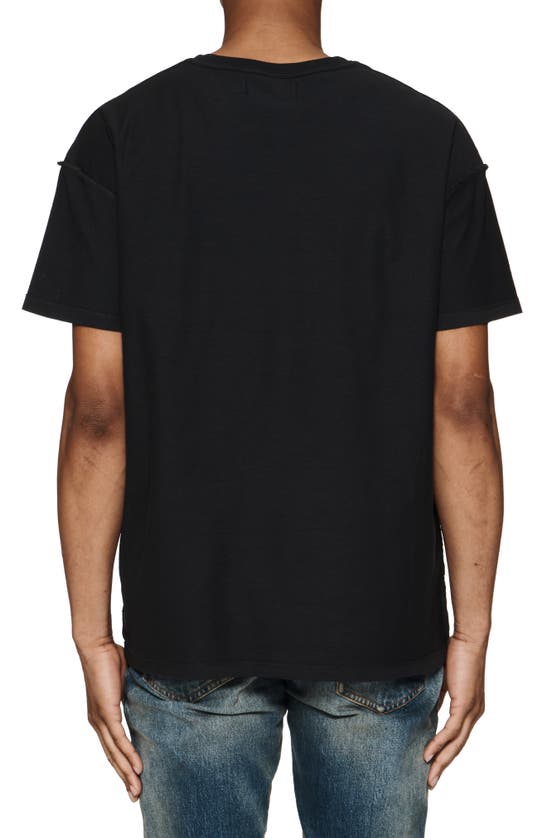 Shop Purple Brand Inside Out Graphic T-shirt In Black