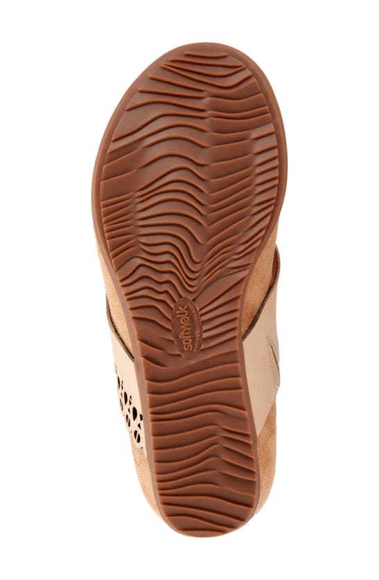 Shop Softwalk ® Bethany Leather Sandal In Ivory
