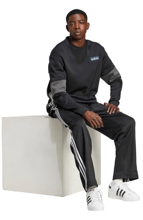 Shop Adidas Originals Adicolor Firebird Baggy Fit Track Pants In Black