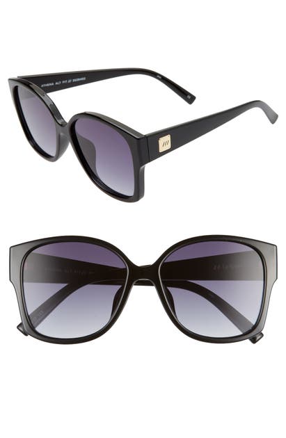 LE SPECS ATHENA 56MM SPECIAL FIT OVERSIZED SUNGLASSES,LAF2028402