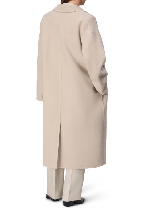 Shop Rag & Bone Thea Wool Blend Coat In Oatmeal