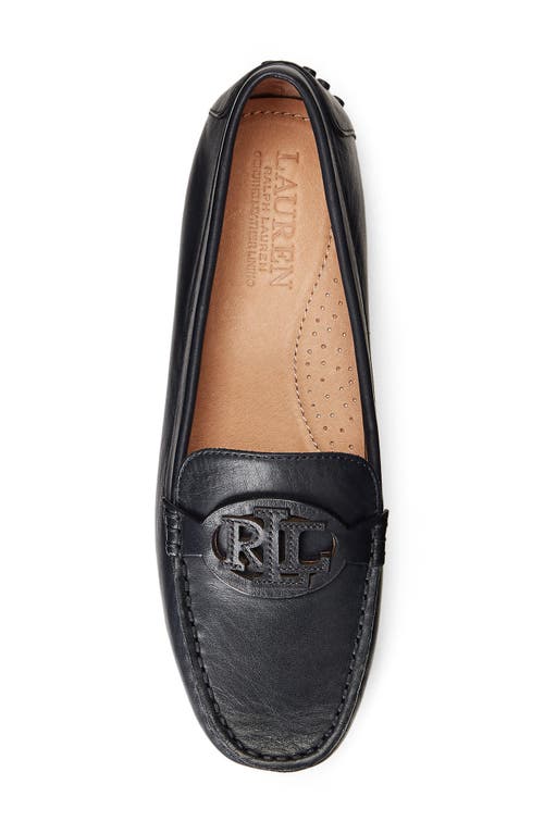 Polo Ralph Lauren Ralph Lauren Brynn Leather Loafer In Navy