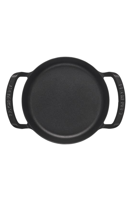 Le Creuset Alpine Cast Iron Skillet In Matte Black