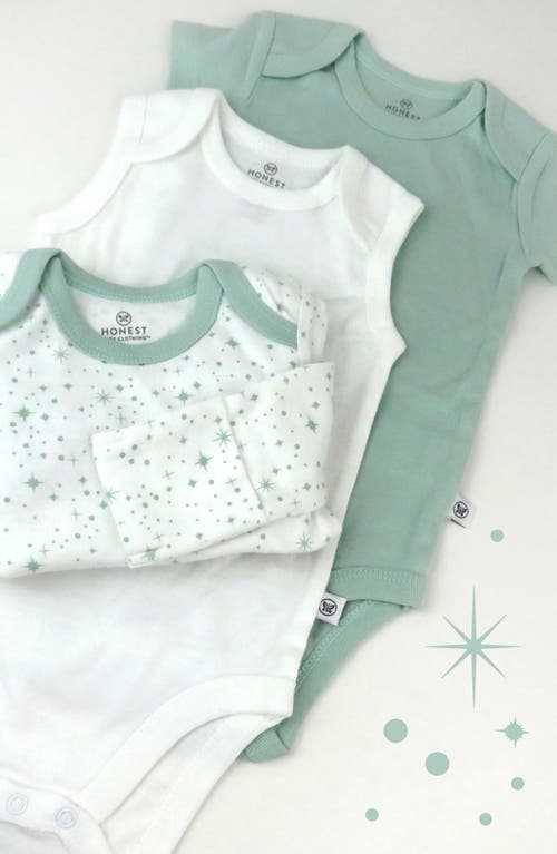 Shop Honest Baby 12-piece Welcome Home Gift Set In Twinkle Star White/sage