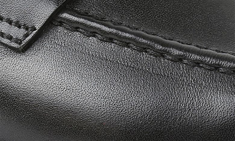 Shop Bruno Magli Alpha Bit Loafer In Black Leather
