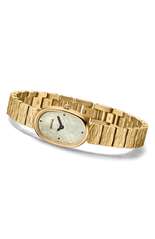 Shop Breda Jane Revival Bracelet Watch, 18mm In 18k Goldlated