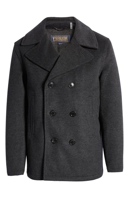 PENDLETON WATER RESISTANT WOOL BLEND PEACOAT