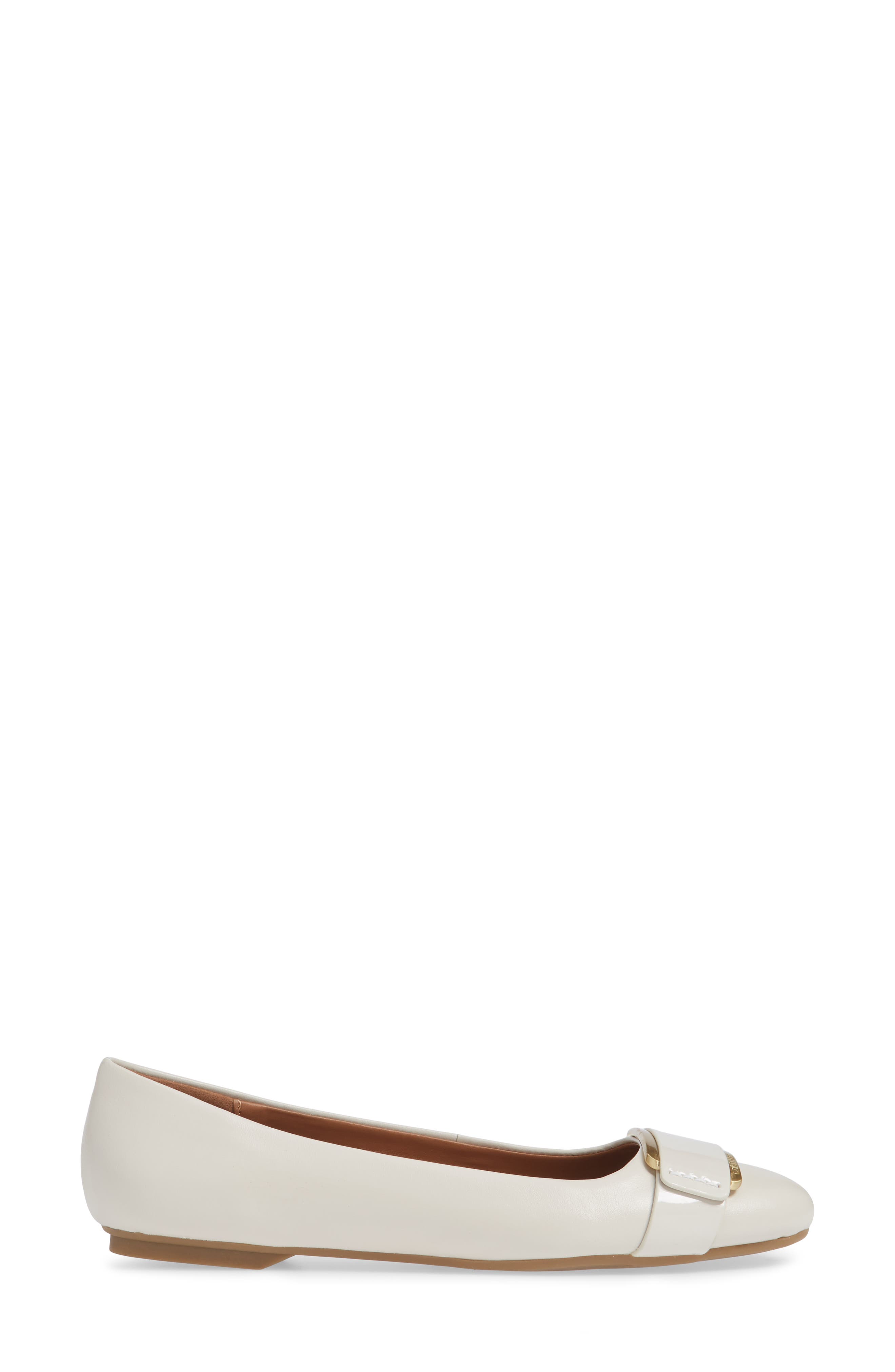 calvin klein women's oneta ballet flats