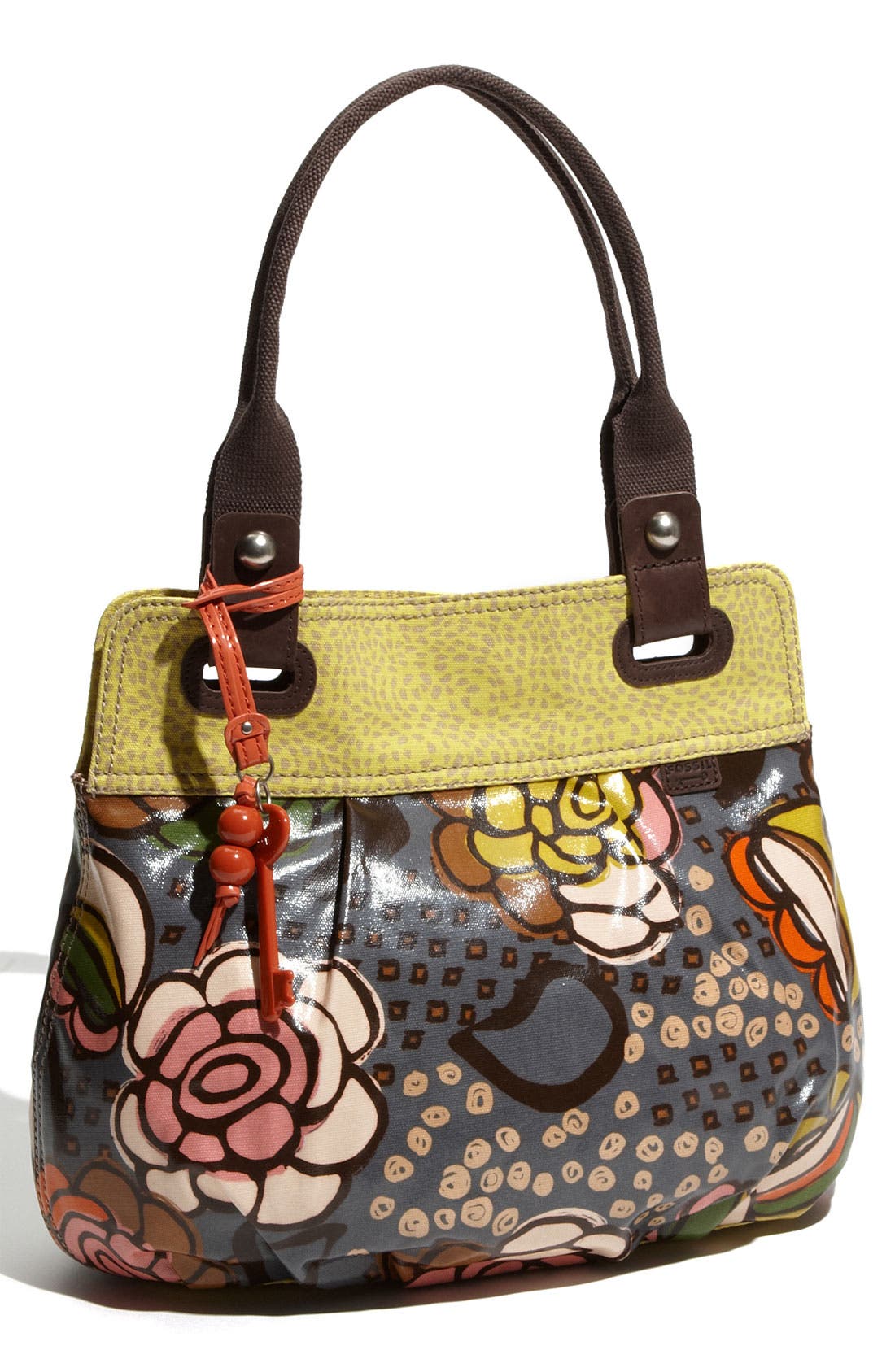 Fossil 'KeyPer' Coated Canvas Shopper Nordstrom