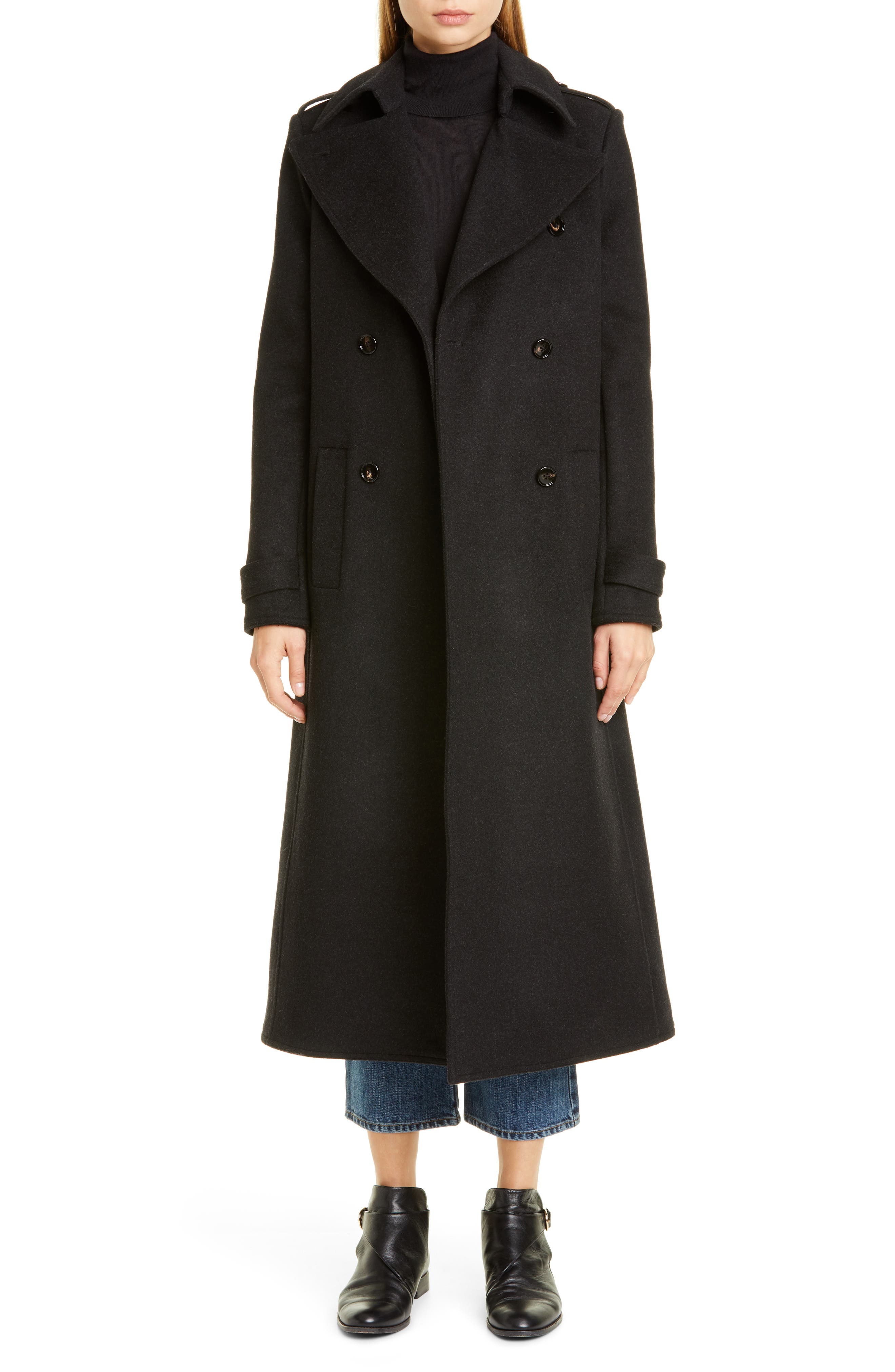 Co Double Breasted Coat Nordstrom
