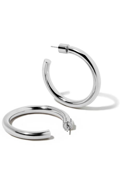 Jennifer Fisher Mini Lilly Hoop Earrings In Silver