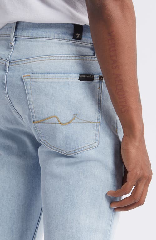 Shop 7 For All Mankind Slimmy Squiggle Slim Fit Tapered Jeans In Move Up