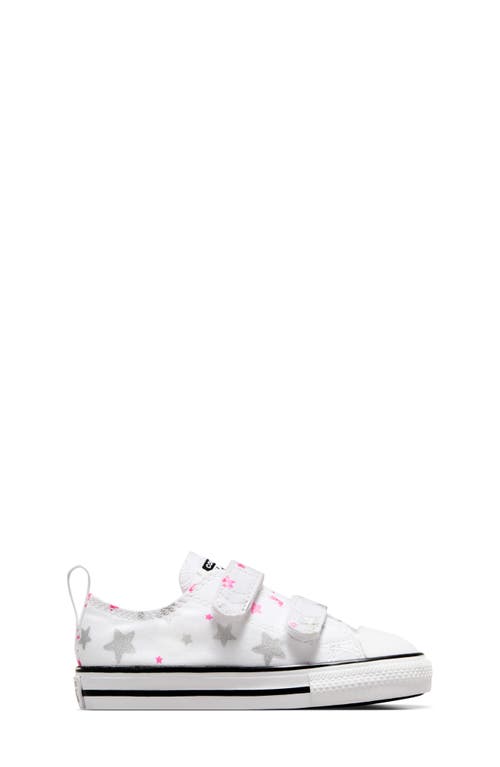 Shop Converse Kids' Chuck Taylor® All Star® Ox Sneaker In White/prime Pink/white