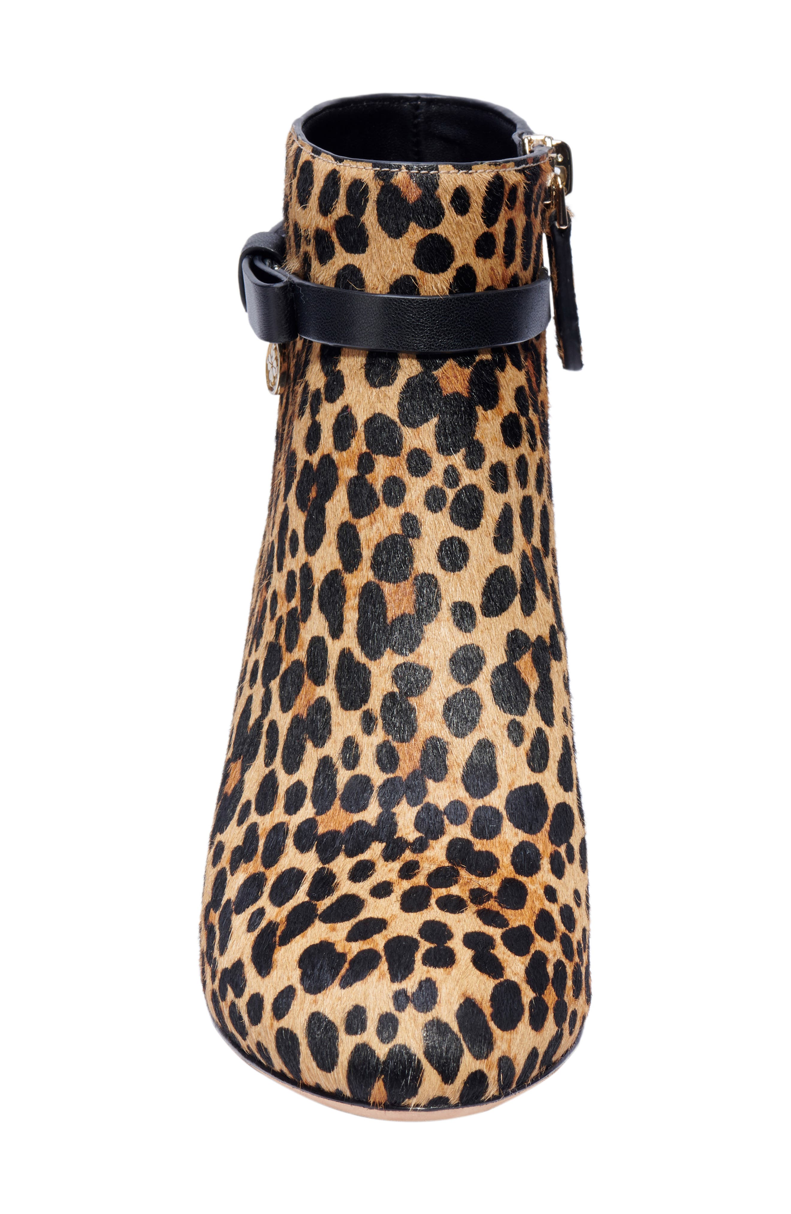 kate spade leopard booties