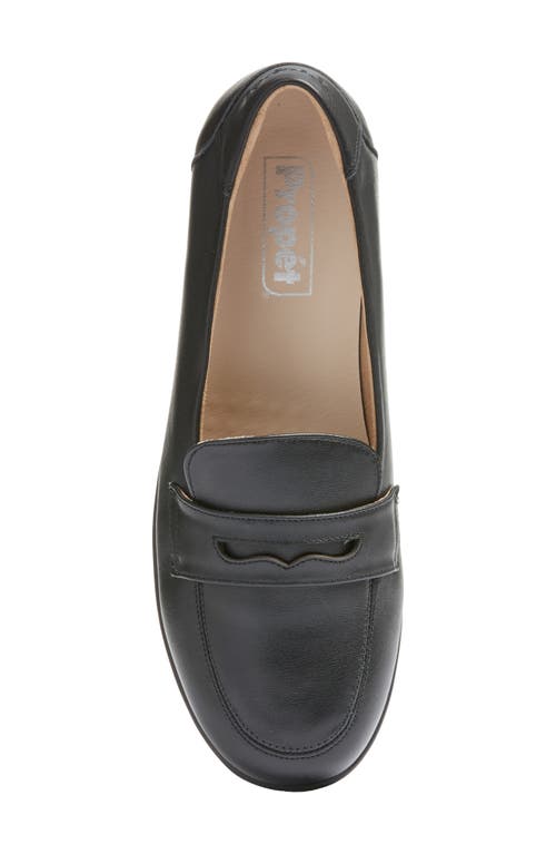 Shop Propét Yetta Penny Loafer In Black