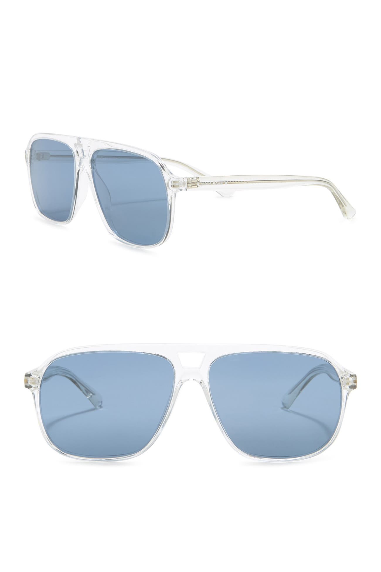 Cole Haan 58mm Aviator Polarized Sunglasses Nordstrom Rack