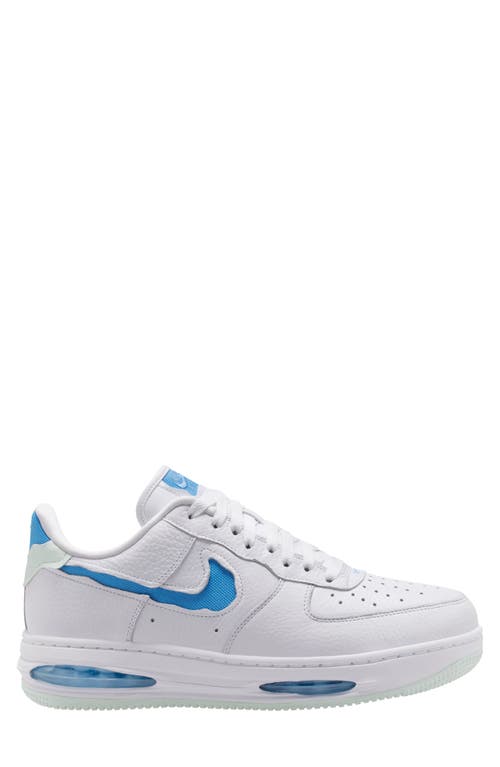 Shop Nike Air Force 1 Low Evo Basketball Sneaker In White/university Blue/white