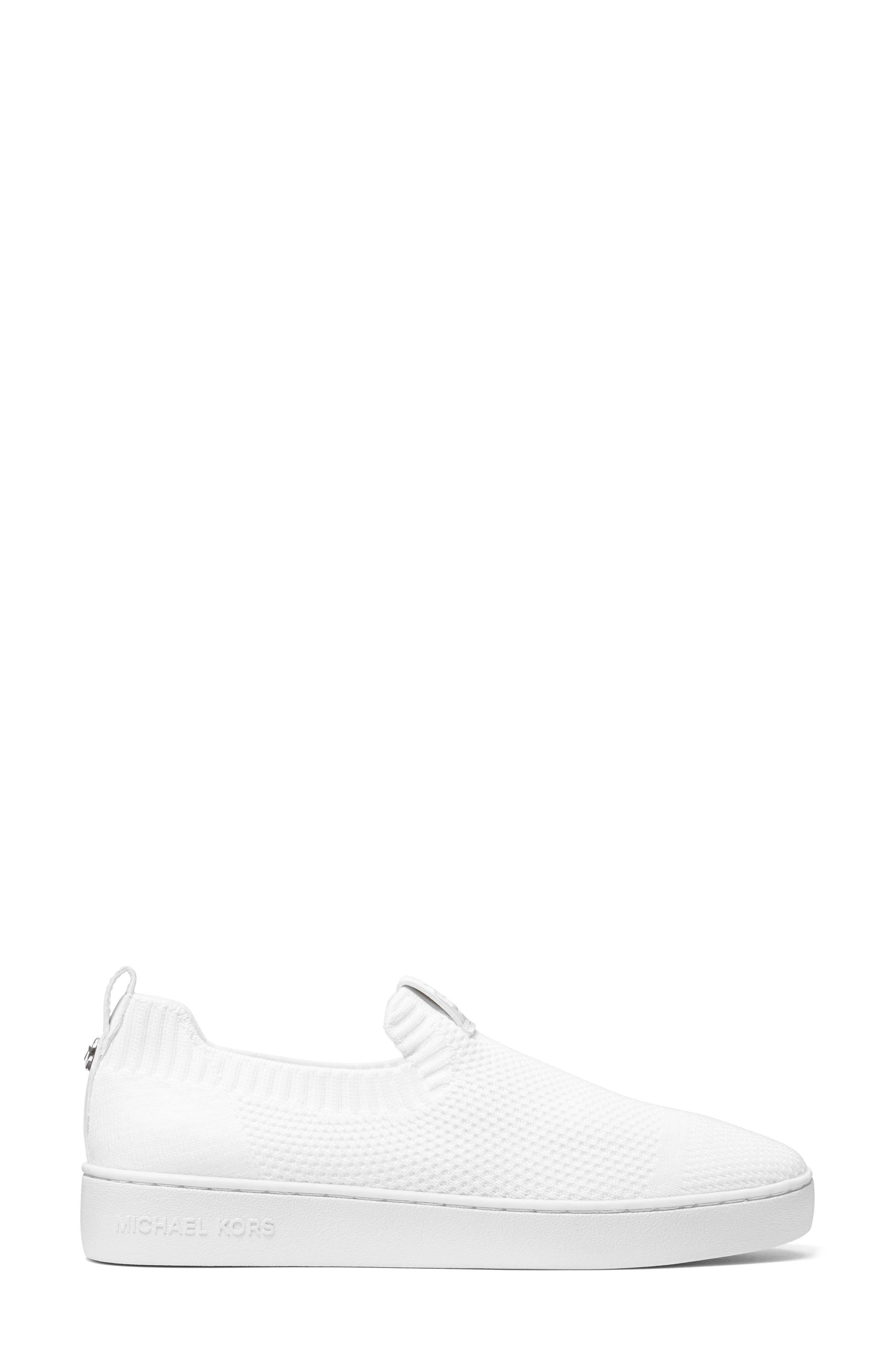 Michael Kors Emmett Strap Logo Print Lace-Up Platform Sneakers