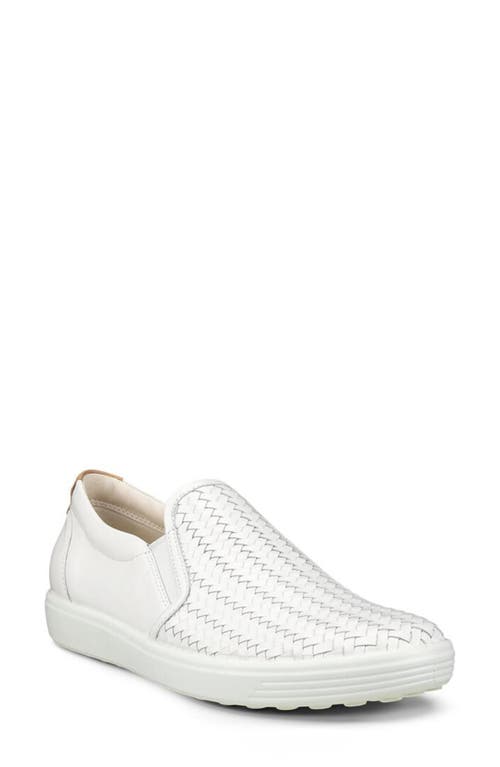 Soft 7 Slip-On Sneaker in White
