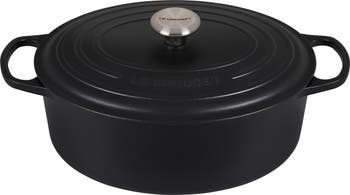 6.75 Qt. Oval Signature Dutch Oven with Stainless Steel Knob (Deep