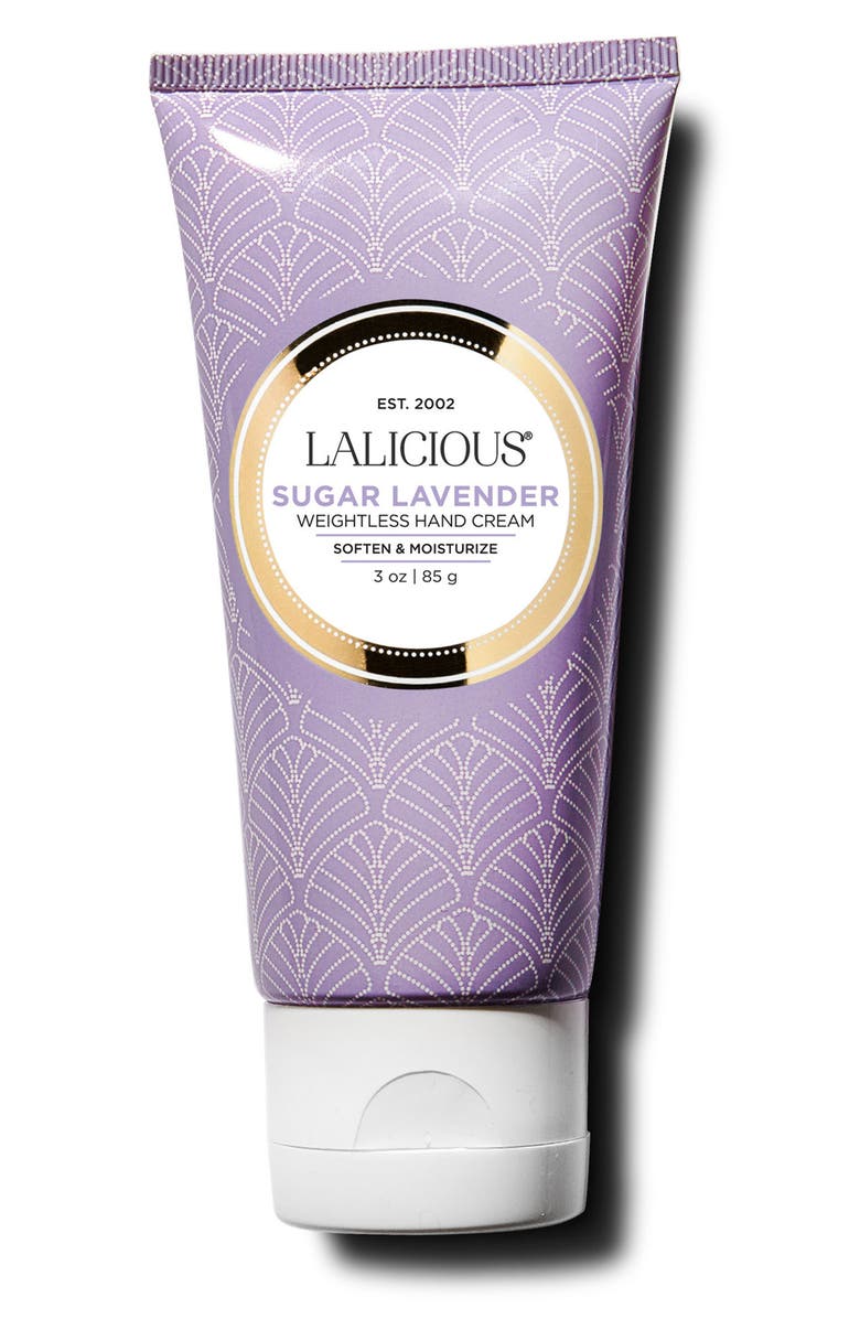 LALICIOUS Weightless Hand Cream, Main, color, SUGAR LAVENDER