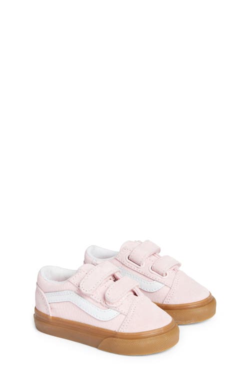 Vans Old Skool V Sneaker Corduroy Pop Pink at Nordstrom, M