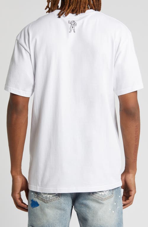 Shop Billionaire Boys Club Arch Graphic T-shirt In Bleach White