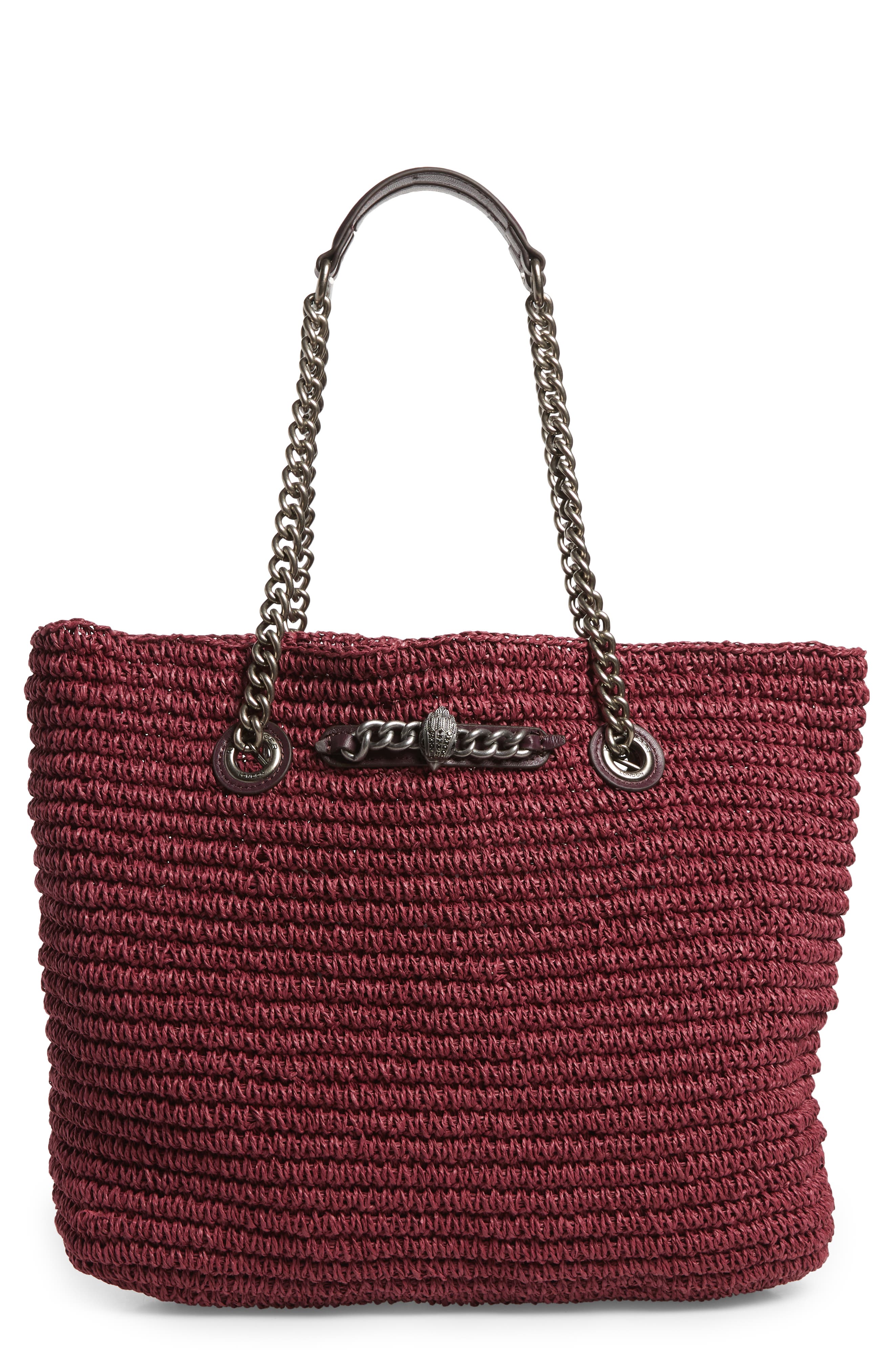 kurt geiger black tote bolsa