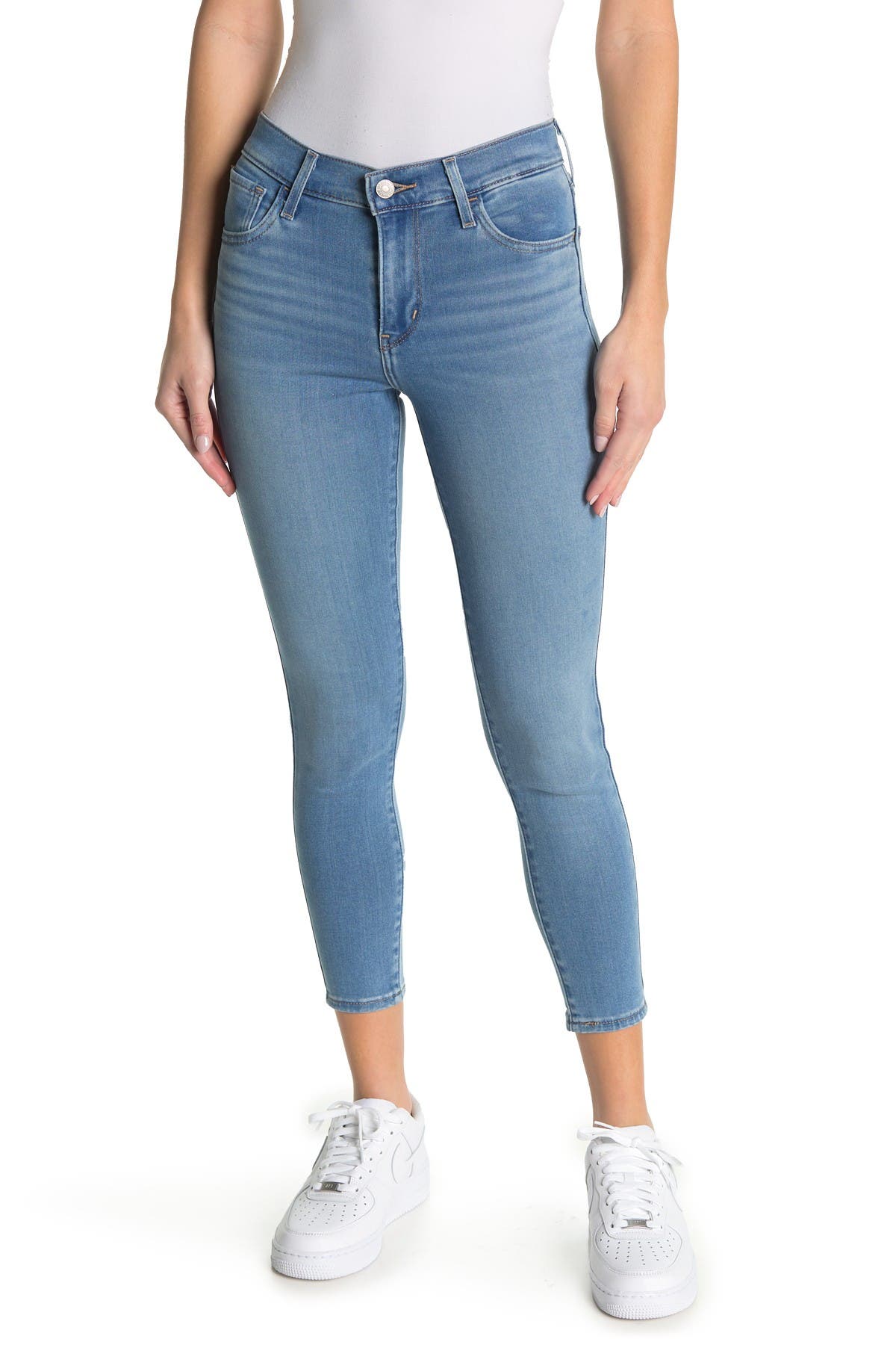 720 High Rise Super Skinny Crop Jeans 