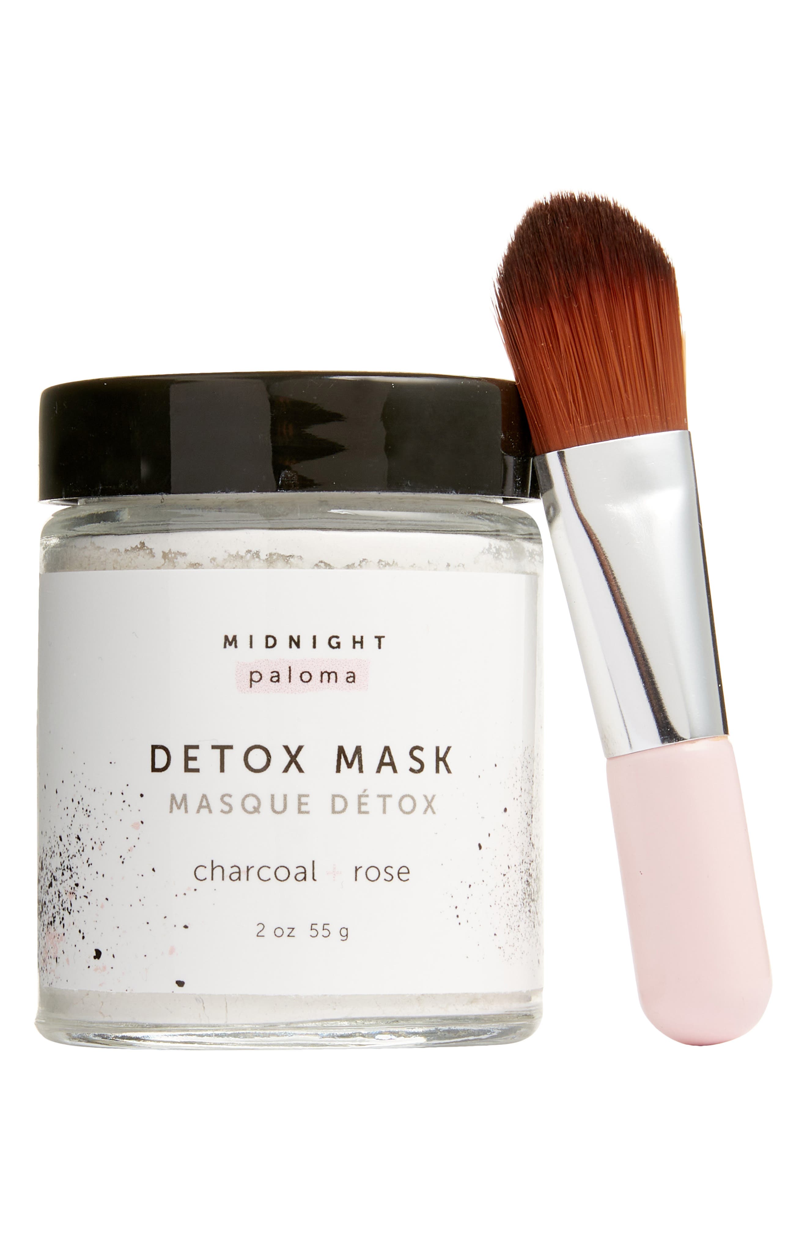 MIDNIGHT PALOMA Charcoal + Rose Detox Face Mask in None at Nordstrom