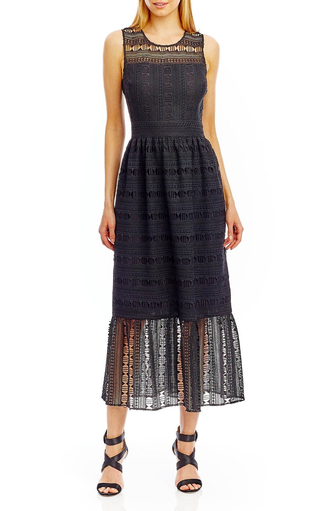 nicole miller midi dress