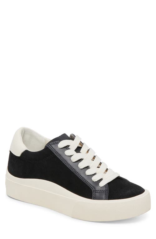 Shop Dolce Vita Zayn Platform Sneaker In Black Suede