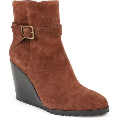 Splendid Pascal Wedge Bootie- Burgundy