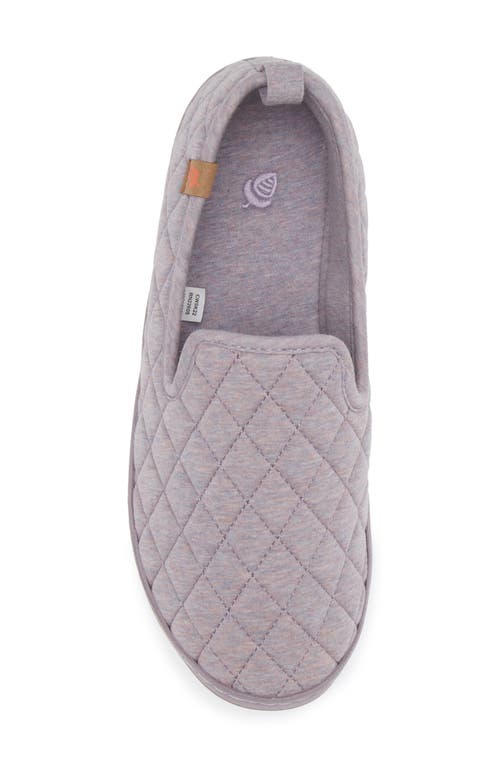 Acorn Lupine Quilted Slipper In Purple